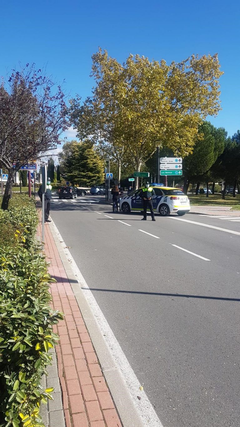 Control policial Pozuelo