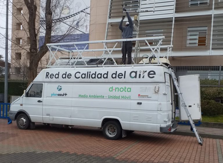 La Red de Calidad del Aire toma mediciones en Pozuelo