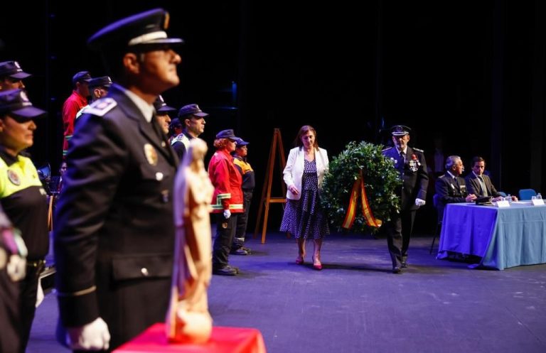 La Policía Municipal rinde homenaje a su patrona, Nuestra Señora del Remedio