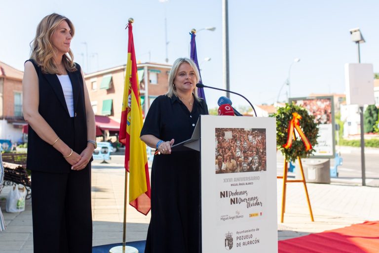 Homenaje a Miguel Ángel Blanco por el XXVI aniversario de su asesinato
