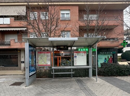 Nuevas marquesinas en Pozuelo