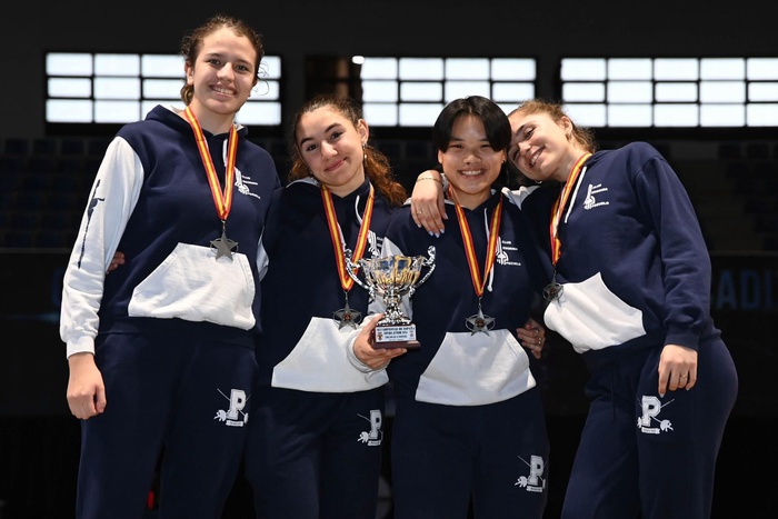 Doblete del Club de Esgrima Pozuelo en el Campeonato de España Júnior