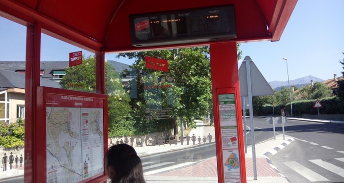 nuevas marquesinas en Pozuelo