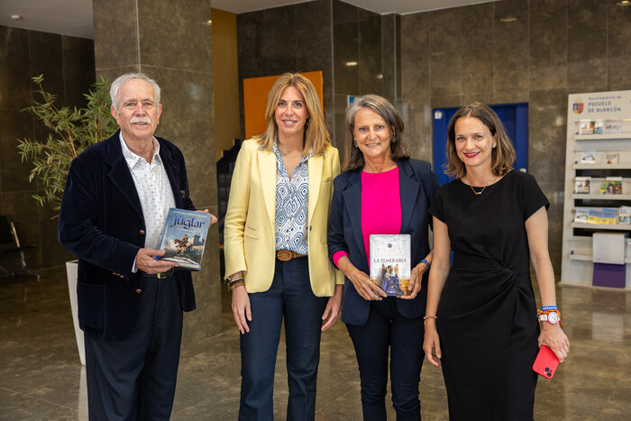 presentación de las novelas históricas de Isabel San Sebastián y Antonio Pérez Hernández