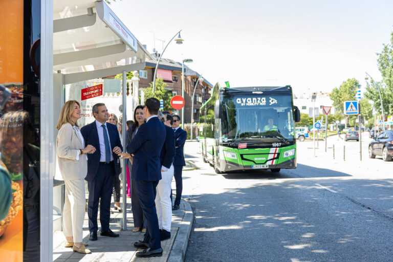 Nuevos autobuses híbridos en Pozuelo mejoran la movilidad y el medio ambiente