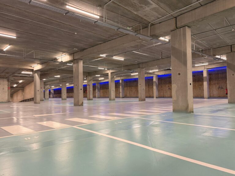 parking de la estación