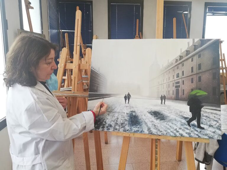 El Centro Cultural Padre Vallet acoge la nueva exposición de Sagrario López
