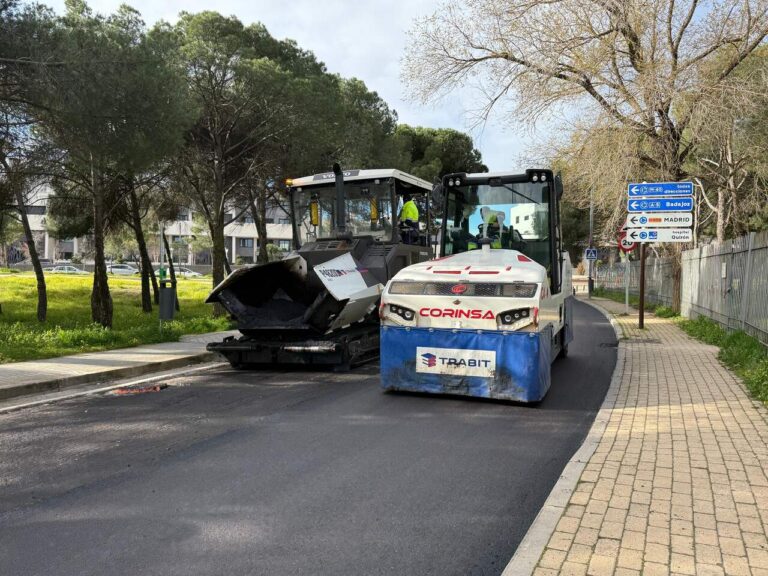 Labores asfaltado Pozuelo