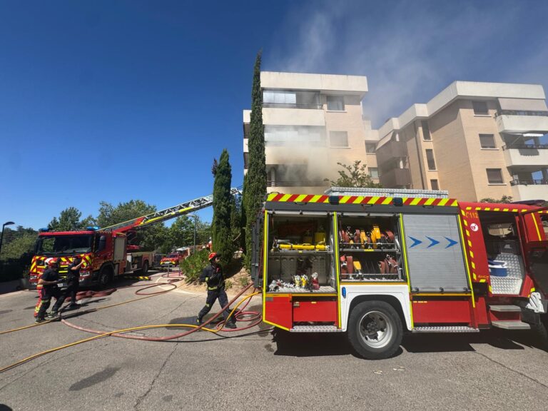 incendio en una vivienda