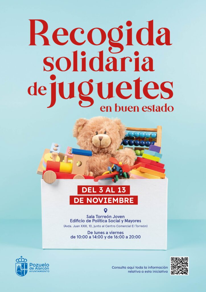 Recogida solidaria de juguetes en Pozuelo